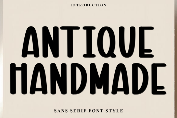 Antique Handmade Font