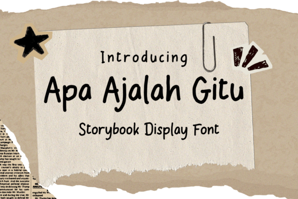 Apa Ajalah Gitu Font Review