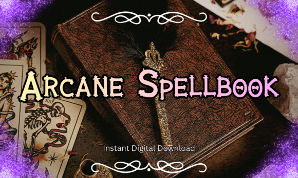 Arcane Spellbook Font for Bold Campaigns