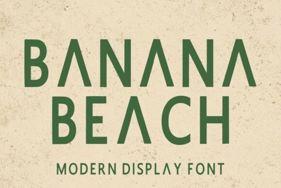 Banana Beach Font for Bold Branding
