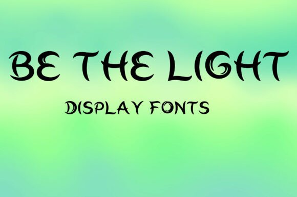 Be the Light Font