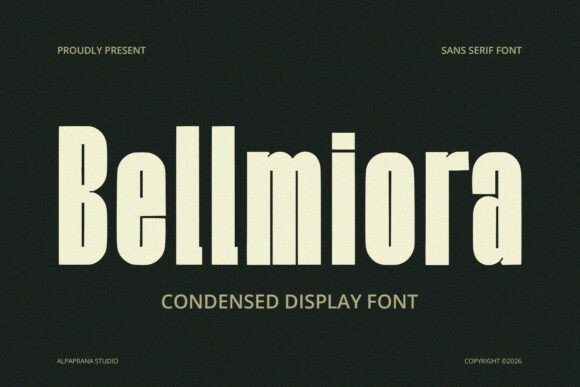 Bellmiora: Bold Font for Maximum Impact