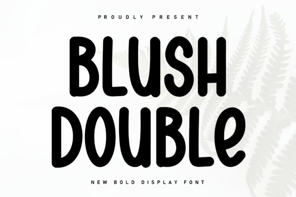 Blush Double Font: A Sweet Touch for Design