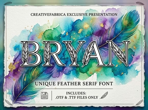 Bryan Font for Business Branding