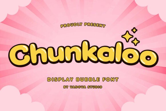 Chunkaloo Font for Creative Makers