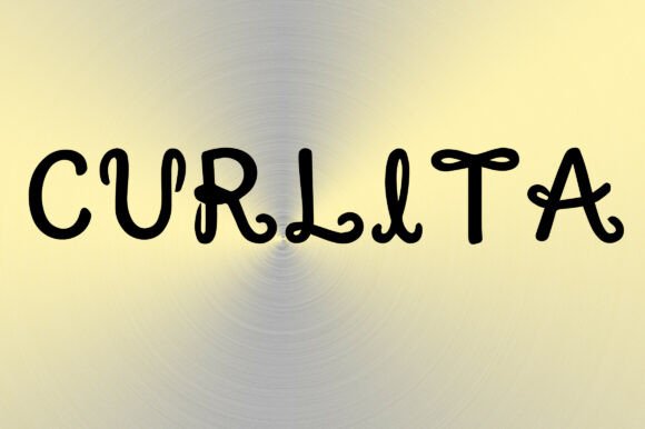 Curlita: A Playful Display Font