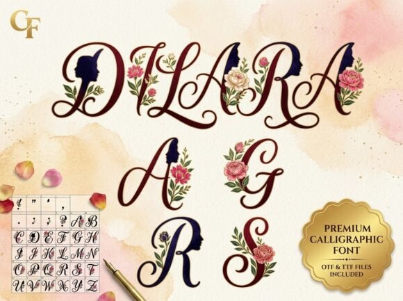 Dilara: A Premium Calligraphic Font