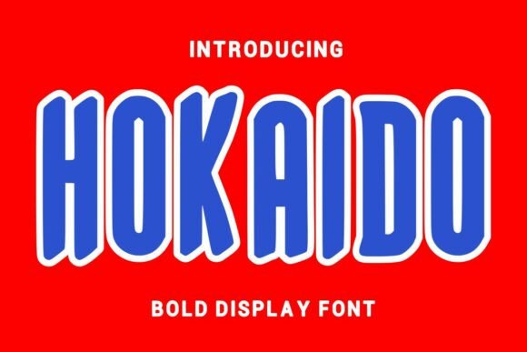 Hokaido Font: Bold & Modern Display