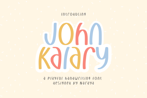 John Kalary Font for Creative Projects