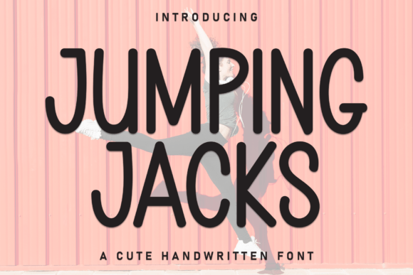 Jumping Jacks Font for Creative Projects