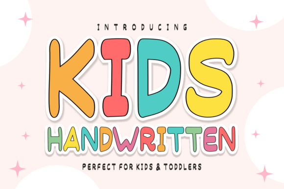Kids Handwritten Font for Web Design