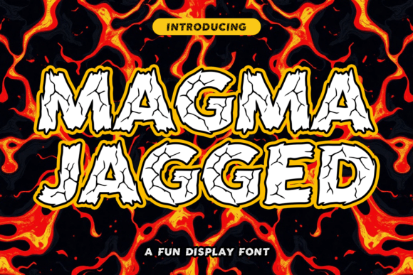 Magma Jagged Font Review