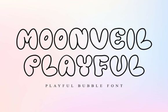 Moonveil Playful Font