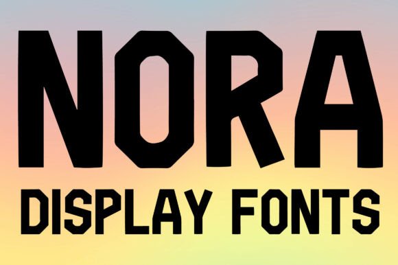 Nora: A Bold Font for Strong Campaigns