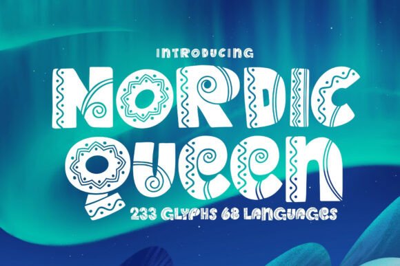 Nordic Queen Font for Business Branding