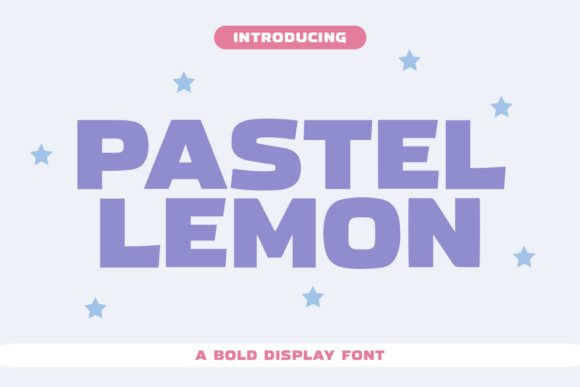 Pastel Lemon Font for Bold Branding