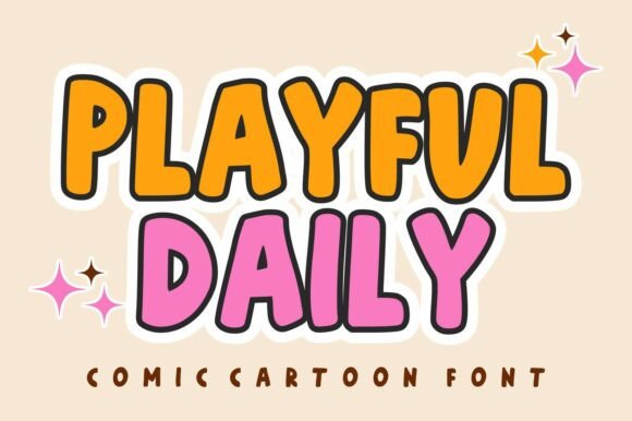 Playful Daily Font for Creative Projects