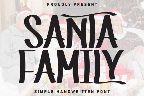 Santa Family Font Download