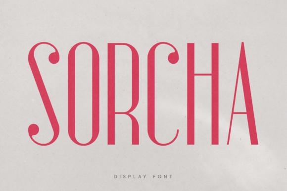 Sorcha: A Bold Display Font for Modern Campaigns