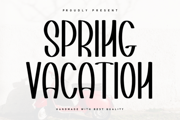Spring Vacation Font Review