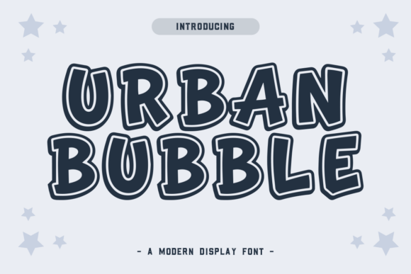 Urban Bubble Font for Bold Branding