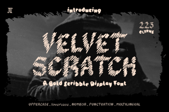 Velvet Scratch Font for Creative Projects